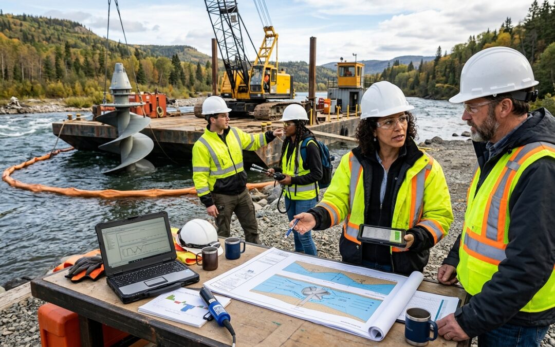 découvrez comment 3,5 millions d’euros sont investis pour immerger entièrement une turbine, avec un focus sur les enjeux écologiques et les défis des travaux expliqués par l’initiateur du projet.