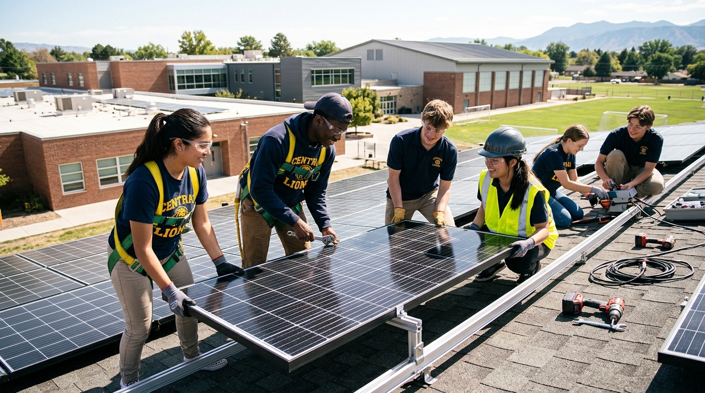 dix-huit adolescents collaborent dans un projet innovant pour promouvoir l'écologie au-delà des frontières, alliant créativité et engagement durable.