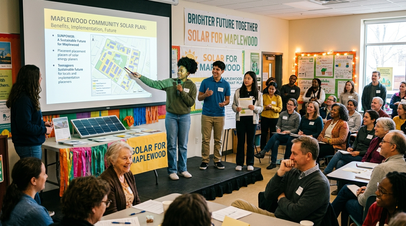 dix-huit adolescents collaborent pour un projet innovant dédié à l'écologie sans frontières, alliant créativité et engagement pour un avenir durable.