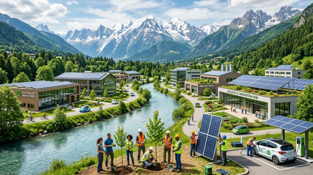 découvrez comment les entreprises de la vallée de l'arve en haute-savoie sont encouragées à adopter des pratiques éco-responsables pour un développement durable et respectueux de l'environnement.
