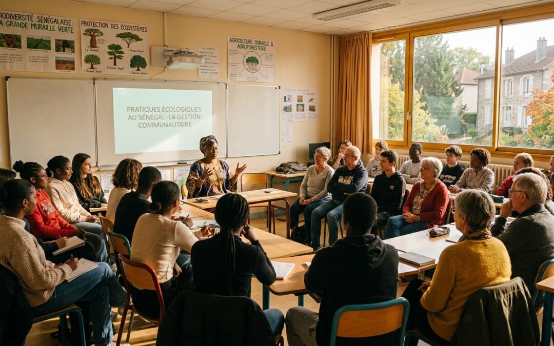 Laxou : François Scherer partage une leçon d’humilité écologique venue du Sénégal