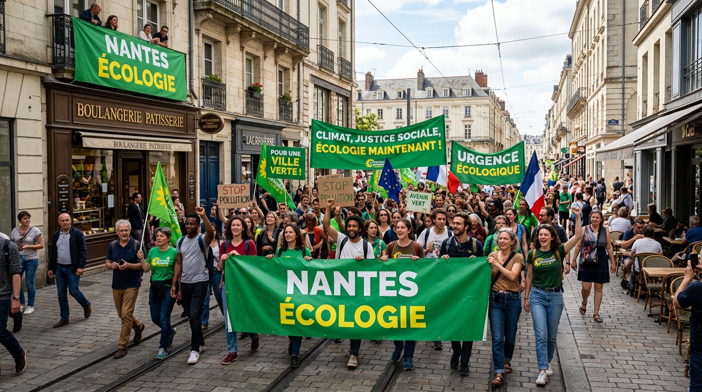 margot medkour, personnalité phare de la gauche radicale à nantes, rejoint la dynamique écologiste des verts pour renforcer l'engagement environnemental et social.