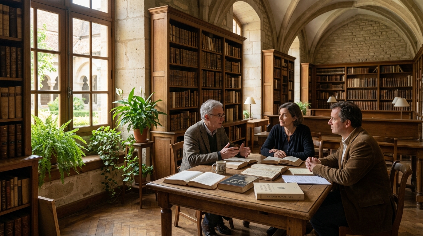 découvrez au monastère de solan une journée immersive dédiée à l’intelligence artificielle, explorant les questions profondes sur la nature de l’humain et son avenir.