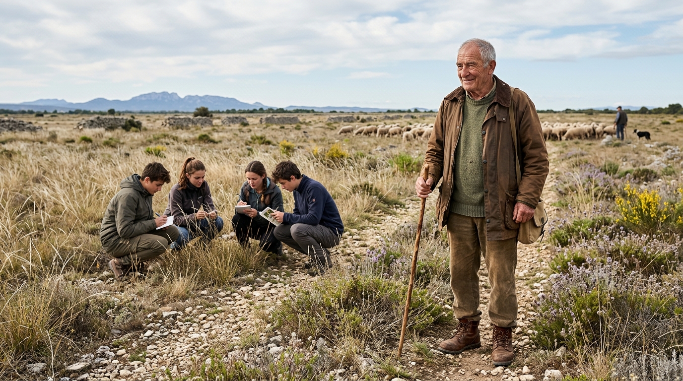découvrez le symcrau, gardien discret de la crau et ambassadeur écologique engagé auprès des jeunes de sénas, qui œuvre pour la préservation de cet environnement unique.