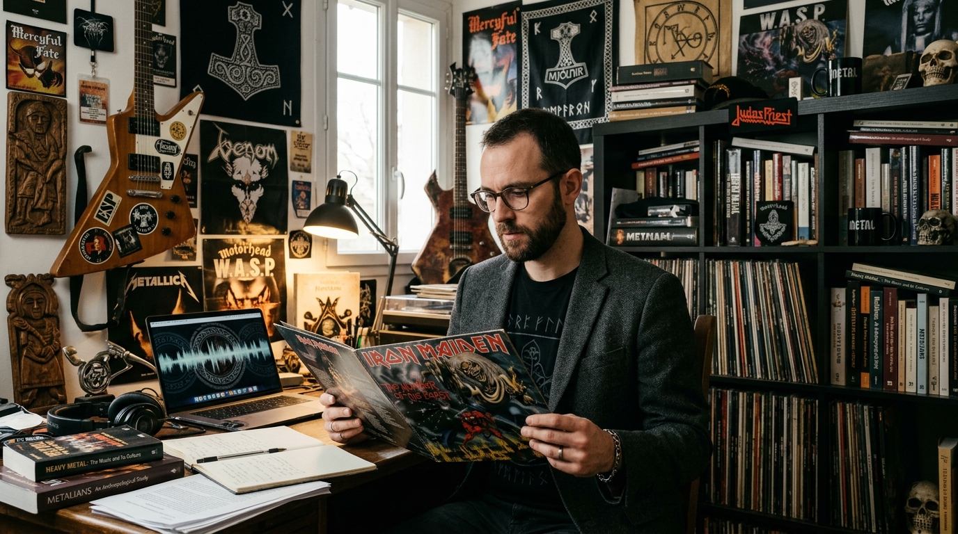 découvrez l'analyse de l'anthropologue corentin charbonnier sur le heavy metal, un langage universel qui révèle l'essence et les messages profonds de ce genre musical passionné.
