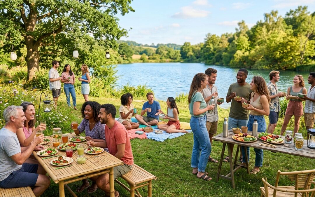 découvrez les apéros écolo : cinq rendez-vous festifs et engagés pour échanger et débattre sur l'environnement, même pendant vos vacances.
