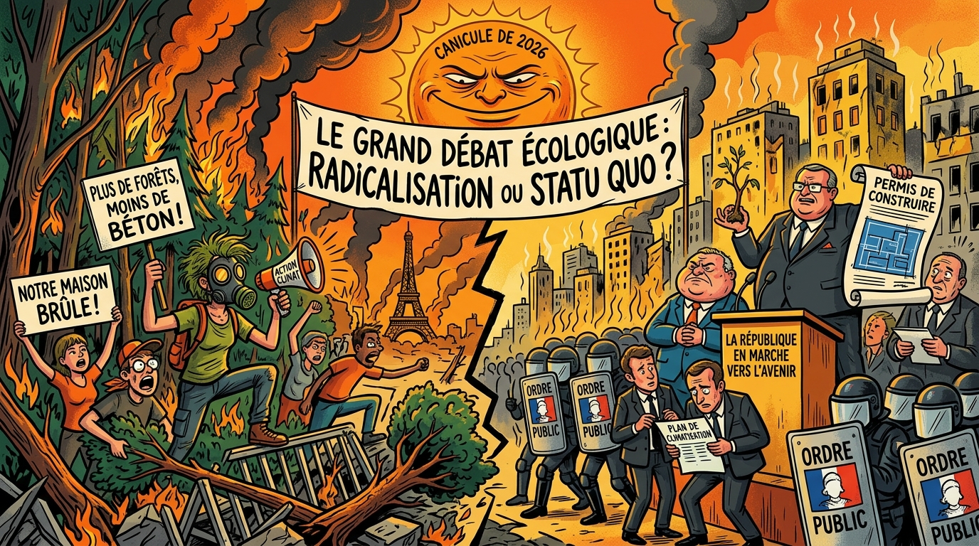 découvrez une analyse approfondie des contradictions de l'écologie radicale et comment ses engagements s'effacent face aux réalités environnementales actuelles.
