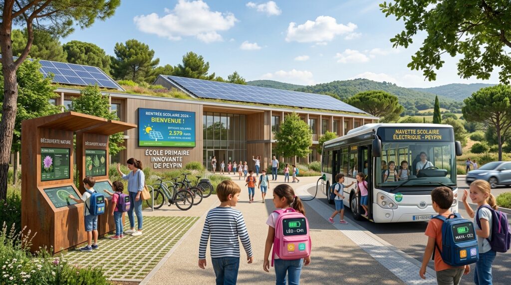découvrez comment la rentrée des écoliers à peypin intègre des pratiques écologiques et des innovations numériques pour un avenir durable et connecté.
