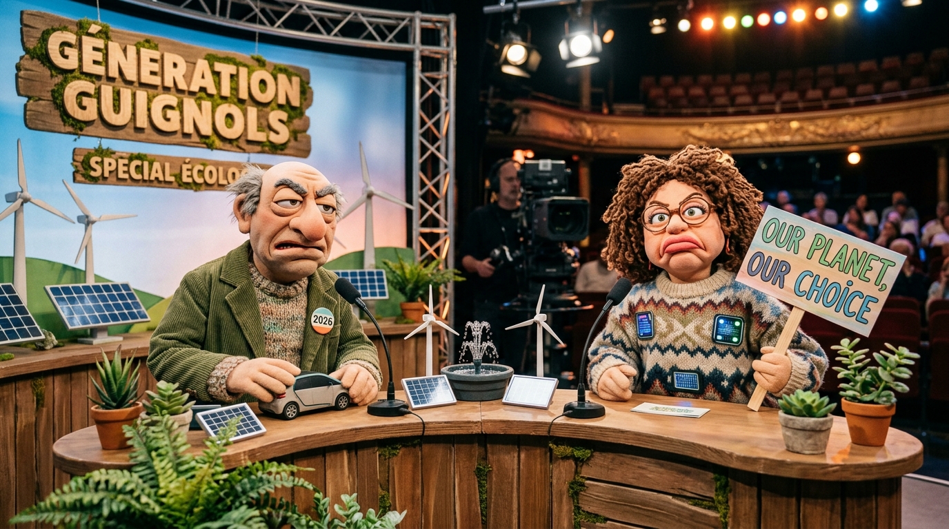 découvrez le résumé et l'analyse de l'épisode 9 de la saison 7 de génération guignols : spécial écologie vol. 2, diffusé le samedi 26 septembre 2026 sur comédie+. plongez dans une satire écologique engagée et pleine d'humour.